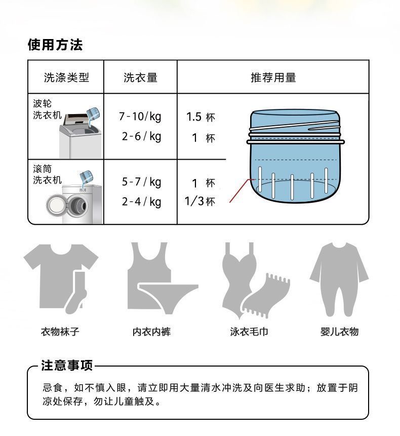 威露士洗衣液大桶装瓶装la有氧松木香家庭装【3L/瓶*1瓶】